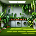 découvrez comment transformer votre buanderie en un jardin d’intérieur abstrait, alliant créativité, plantes et décoration moderne pour un espace original et inspirant.